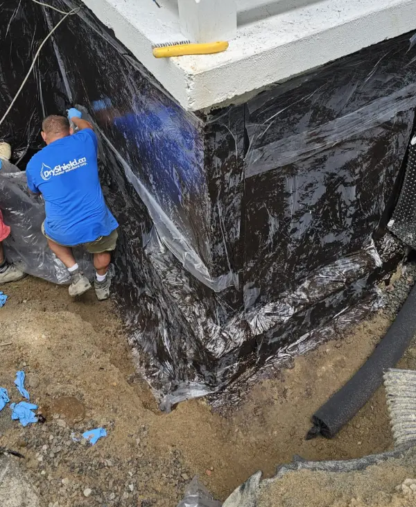 externalwaterproofing3 Exterior Basement Waterproofing in the Muskokas