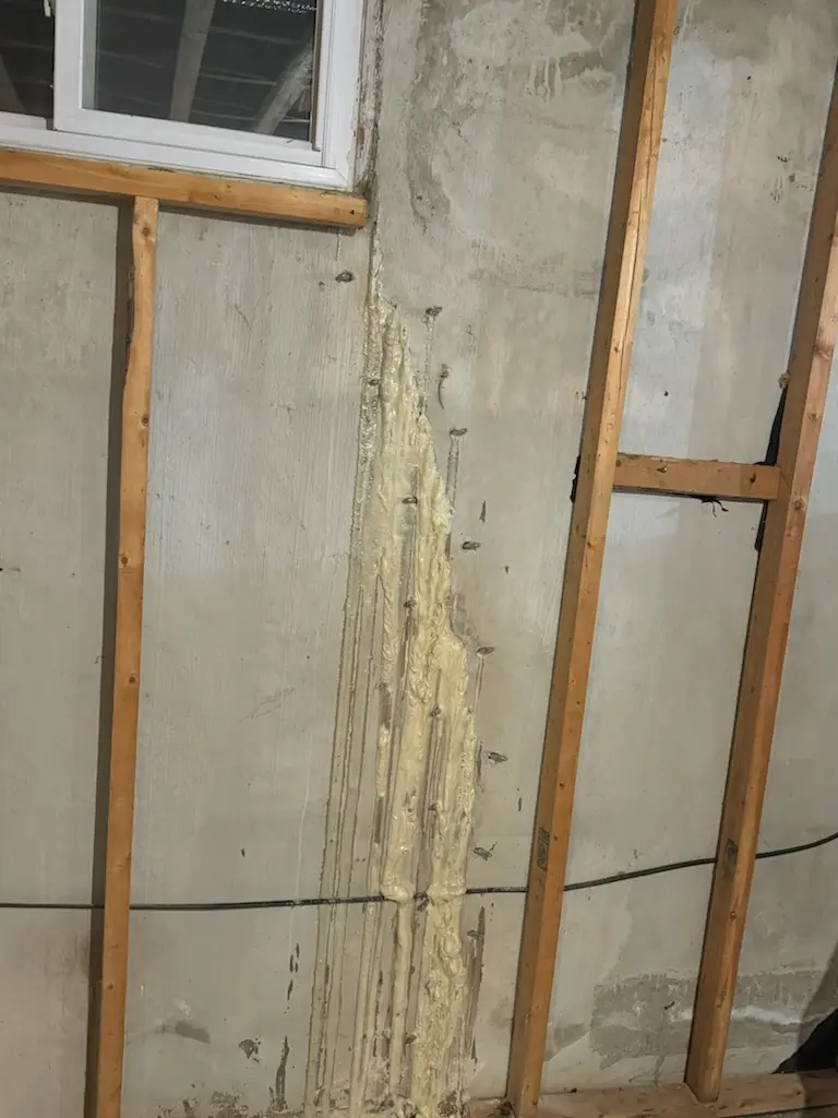 Foundation Crack Injection